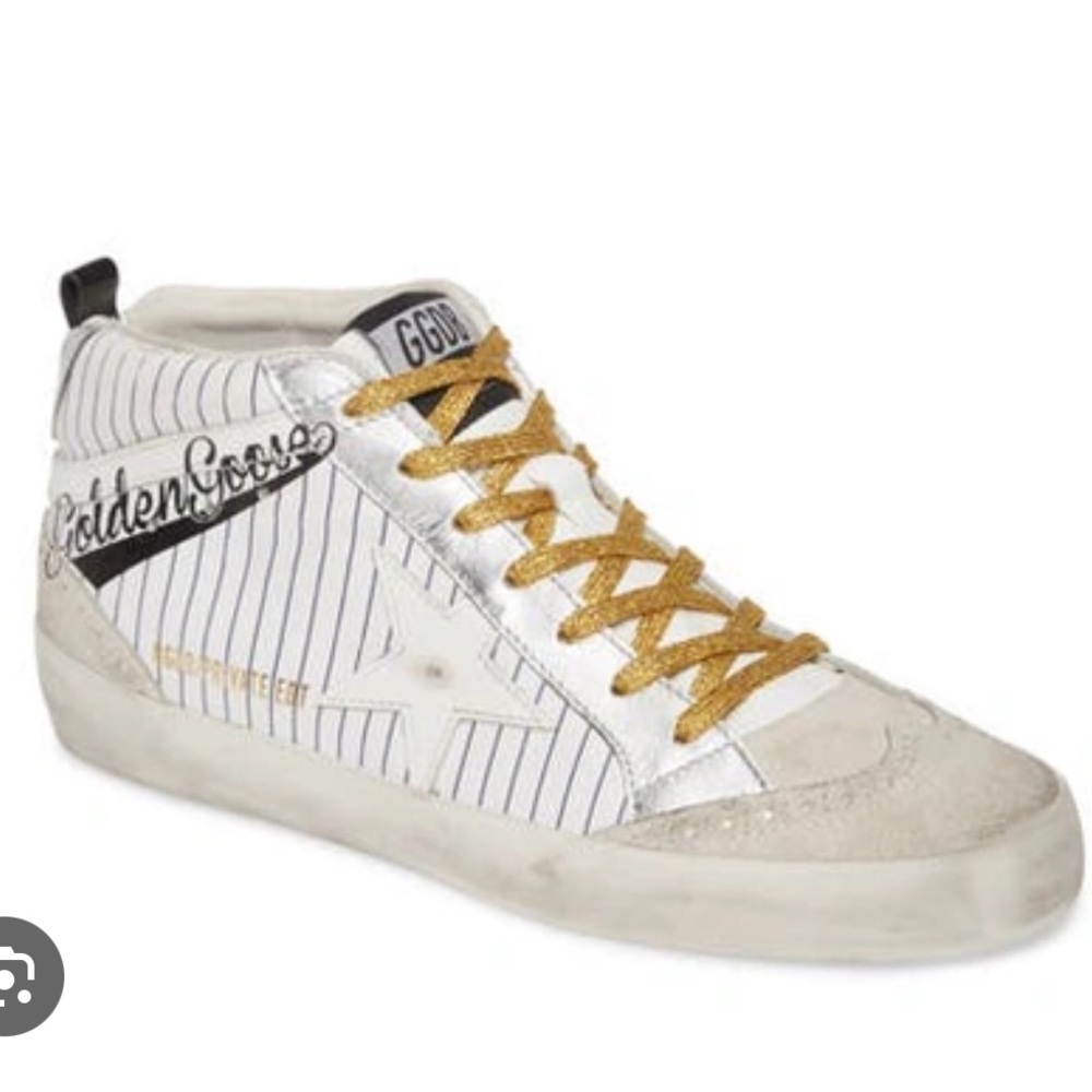 Golden Goose Midstar Baseball Pinstripe size 36